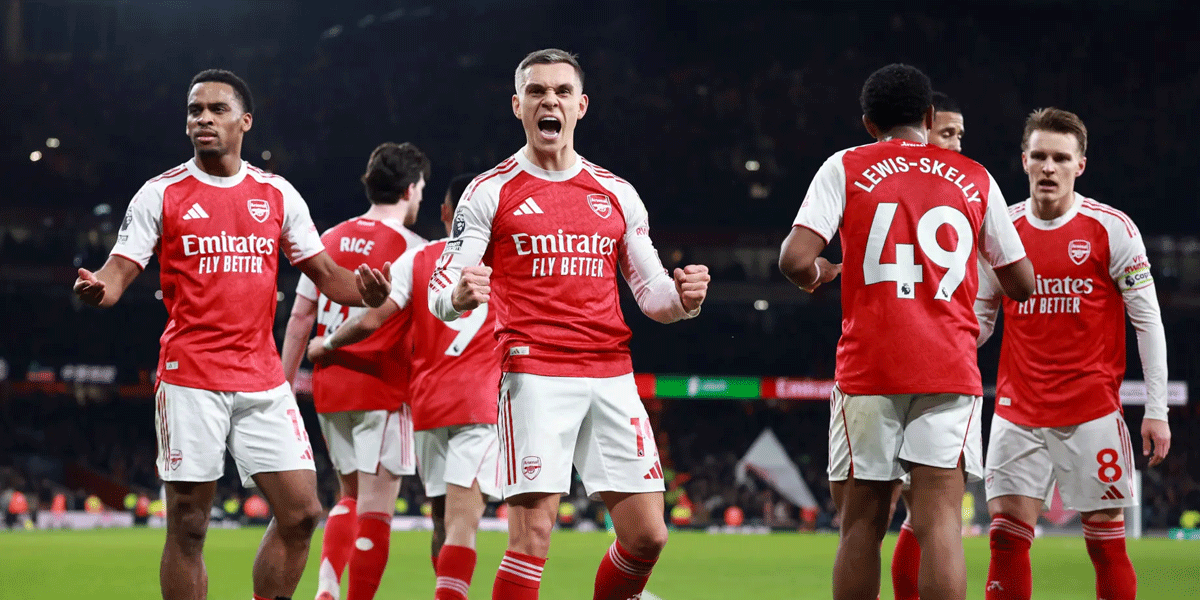 Arsenal Dekati Rekor Gol Sepak Pojok Usai Hajar Aston Villa 4-1