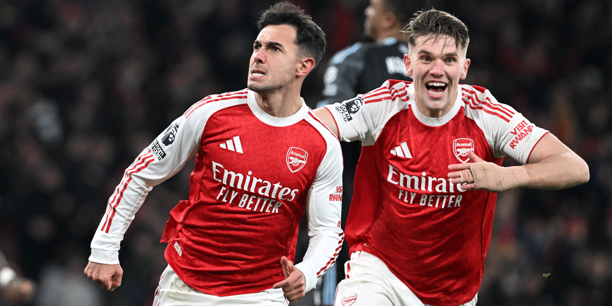 Arsenal Tutup Tahun dengan Kemenangan Gemilang atas Aston Villa