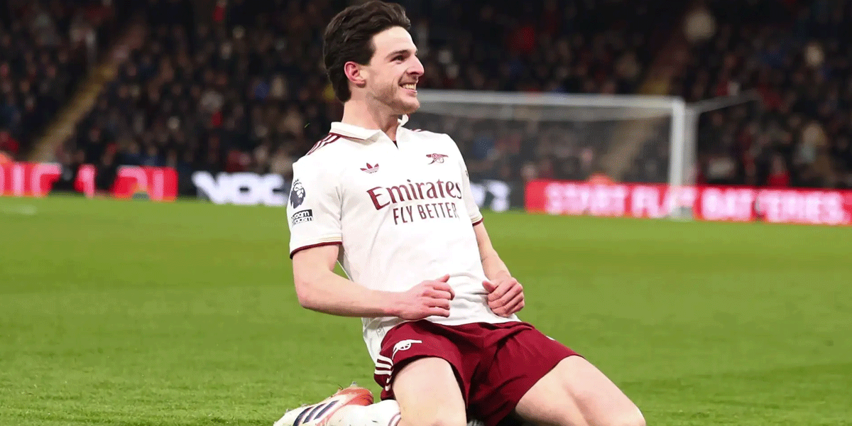 Declan Rice Bersinar Arsenal Kalahkan Bournemouth di Liga Inggris